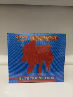 Pokemon Zamazenta Sword and Shield ETB Elite Trainer Box New Factory Sealed - Image 1