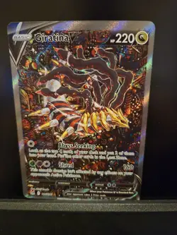 Giratina V Alt Art 186/196 Pokemon TCG Lost Origin SWSH English Near Mint - Image 1