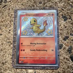 Charmander - 109/091 - Baby Shiny - Paldean Fates - Pokemon Card - NM/M - Image 1