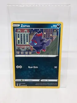 Pokemon Evolving Skies Zorua Common Card TCG 102/203 NM - Image 1