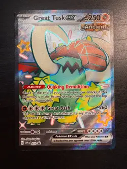 Great Tusk ex - 072 - SV: Scarlet & Violet Promo Cards (SVP) FULL ART (NM) - Image 1