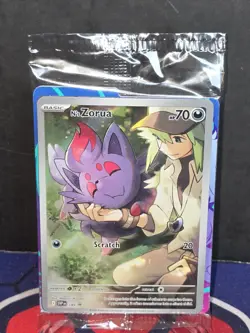 N's Zorua 189 Sv: Scarlet & Violet Promo Cards Holo Sealed - Image 1