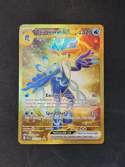 Pokemon TCG Quaquaval EX Scarlet & Violet Paldea Evolved Hyper Card 273/193 - Image 1