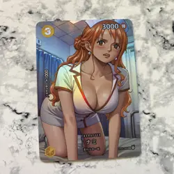 Goddess story One Piece Waifu Bikini Card Nami Cosplay Nurse Alt Art Cute - Image 1