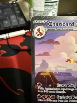 Pokemon TCG Charizard EX Scarlet & Violet 151 Card 199/165 - Image 2