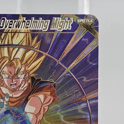 Dragon Ball Super Card BT20-099 SS Vegito Overwhelming Might Gold Foil NM - Image 4