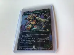 MTG Michelangelo, Weirdness to 11 (Borderless) Teenage Mutant Ninja Turtles Foil - Image 1
