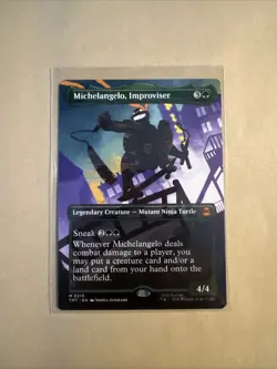 MTG Michelangelo, Improviser TMT 0219 M NM Regular Borderless - Image 1
