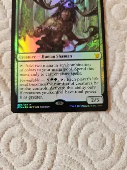 MTG Foil Shaman of Forgotten Ways NM-/EX+ Dragons of Tarkir - Image 4