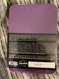 Lot Of 5 NEW Magic The Gathering TEENAGE MUTANT NINJA TURTLES TMNT Tins SET - Image 4