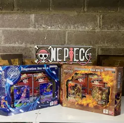 One Piece Illustration Box Vol 5 And 6 Bundle SEALED Trusted Australian Seller. - Image 1