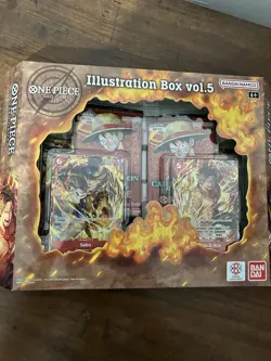 One Piece TCG Illustration Box Vol.5 and Vol.6 New Sealed Bundle Eng Version - Image 2