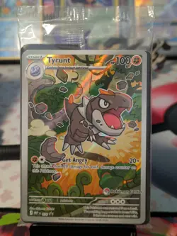 Pokemon Tyrunt 070 Pokemon Center Sealed Promo Mega Evolution Perfect Order - Image 1
