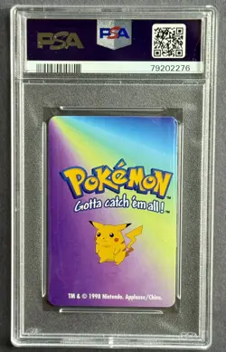 1998 KFC Pokemon Card Game Pikachu #25 PSA 10 GEM MINT POP 97 - Image 2