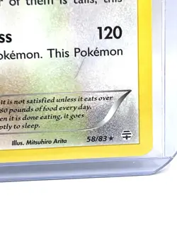 Snorlax 58/83 XY Generations Set 20th Anniversary Pokemon Arita Art Rare LP - Image 3