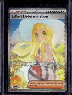 2025 Pokemon Lillie's Determination Special Illustration Rare #184/132 - Image 1