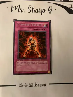 STEIGENEDE ENERGIE - 1. AUFLAGE CRV-DE056 DEUTSCH Yu-Gi-Oh! CARD RARE KONAMI - Image 4