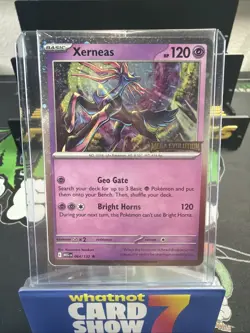 Pokemon Mega Evolution 2025 - Xerneas 2025 Bestbuy Stamped Promo NEW & Sealed - Image 1