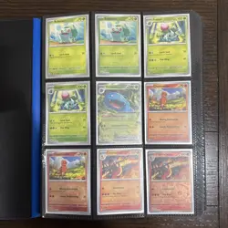 151 Complete Pokemon Set Common Uncommon Holo Rare Reverse + EX Cards 165/165 - Image 2