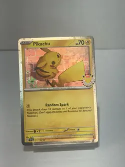 Pikachu 051 /162 Stamped 2026 Pokemon Day 30 Promo TCG - NM - Image 1