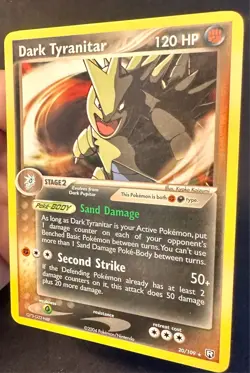 Dark Tyranitar 20/109 EX Team Rocket Returns Pokemon Card Non Holo Rare - Lp/Mp - Image 2