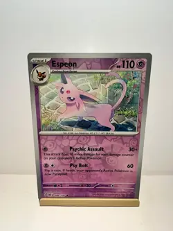Espeon 086/197 Uncommon Obsidian Flames Pokemon Reverse Holo Near Mint - Image 1