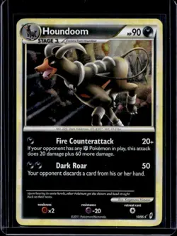 2011 Pokemon Call of Legends Houndoom Holo #10/95 - Image 1