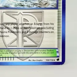 Pokemon BW Frozen City Team Plasma 100/116 Plasma Freeze Regular NM - Image 4