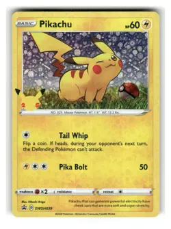 Pikachu SWSH039/SWSH039 Holo Promo Miscellaneous Cards & Products Near Mint - Image 1