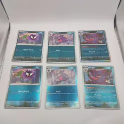 Pokemon Perfect Order, Gengar Full set, Reverse and non reverses. 050/088 - Image 1
