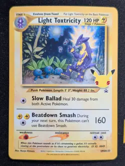 Light Toxtricity - SWSH137 SWSH: Sword & Shield Promo Cards Pokemon NM Holo - Image 1