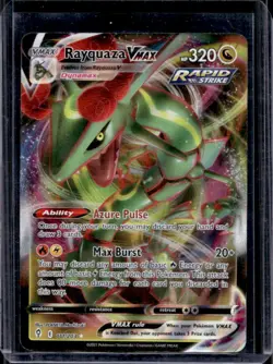 2021 Pokemon SWSH Evolving Skies Rayquaza VMAX #111/203 - Image 1