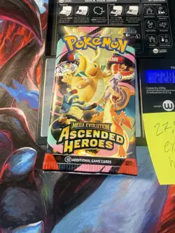 (HEAVY)🔥 22.84g Pokemon TCG Ascended Heroes Booster Pack Factory Sealed✅ - Image 3