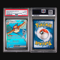 Pidgeot ex 225/197 SV03: Obsidian Flames Holo PSA 10 GEM MINT Pokemon - Image 3