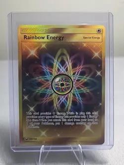 Pokemon 2018 Rainbow Energy - Sun & Moon Celestial Storm Rare Gold Holo 183/168 - Image 1