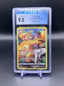 Pokemon TCG Charizard Lost Origin TG03/TG30 Lost Origin CGC 9.5 - Image 1