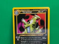 Pokemon Neo Discovery MINT Condition Tyranitar 31/75 Non Holo Rare WotC Card - Image 3