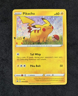 Cereal Foil Pikachu SWSH039 Holo English General Mills Pokemon Promo 25th - Image 1