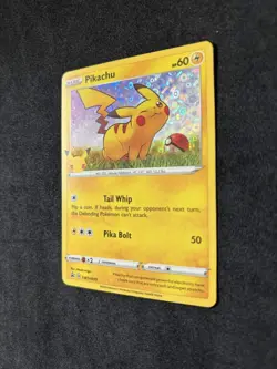Cereal Foil Pikachu SWSH039 Holo English General Mills Pokemon Promo 25th - Image 2