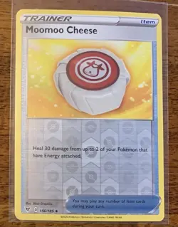 Pokemon TCG Moomoo Cheese 156/185 Reverse Holo Vivid Voltage - Image 1