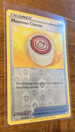 Pokemon TCG Moomoo Cheese 156/185 Reverse Holo Vivid Voltage - Image 2