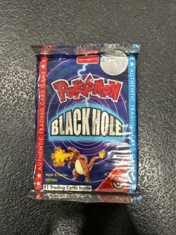 Pokemon Blackhole Booster Pack Funskool 2004 - Image 1