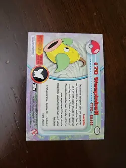 NM! Weepinbell #70 HOLO FOIL TARGETS Topps Pokemon Black Label - Image 2