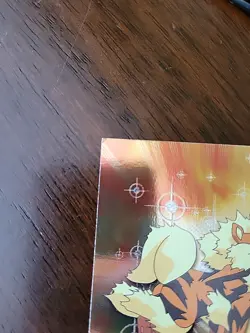 LP! HOLO FOIL TARGETS Arcanine #59 - Topps Pokemon Series 1 Black Logo 1999 - Image 3