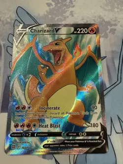 Charizard V Full Art Ultra Rare Holo 153/172 Pokemon TCG Brilliant Stars - Image 1