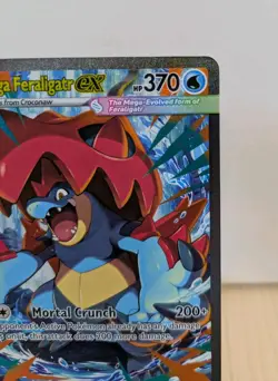 Pokemon TCG Mega Feraligatr EX SIR 274/217 Ascended Heroes ✅ Pack Fresh NM - Image 3