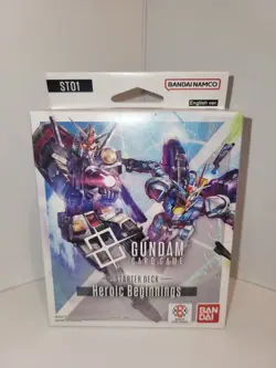 GUNDAM TCG CARD GAME STARTER DECK SET OF FOUR ST01 ST02 ST03 ST04 ENGLISH - Image 3