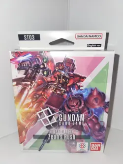 GUNDAM TCG CARD GAME STARTER DECK SET OF FOUR ST01 ST02 ST03 ST04 ENGLISH - Image 5