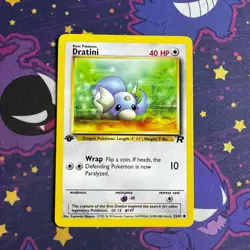 Pokemon TCG Dratini 1st Edition 53/82 LP - Image 1