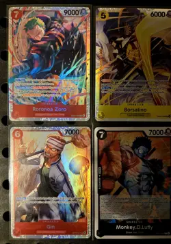 ONE PIECE CCG OP15 EB04 ADVENTURES KAMIS ISLAND LOT OF SUPER RARES + LUFFY RARE - Image 2